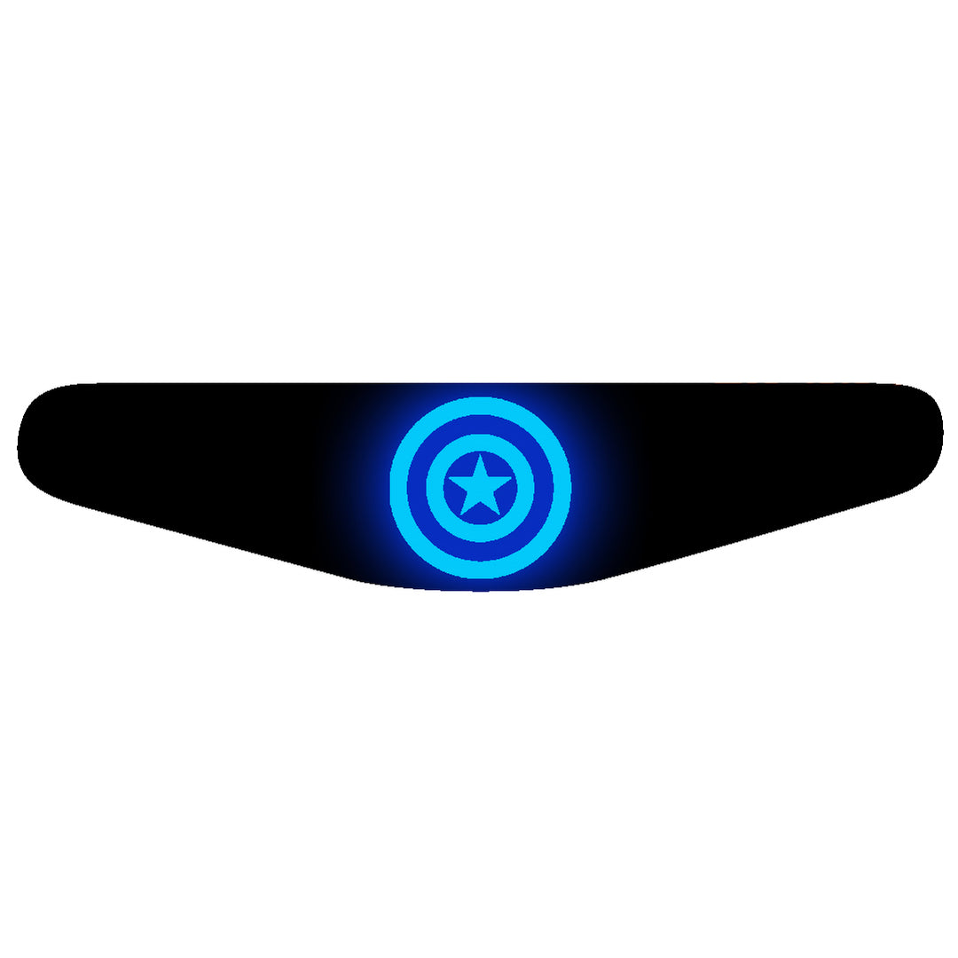 PS4 Light Bar - Capitão América Comics - Pop Arte Skins - foto 2