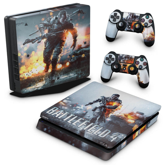 Skin Anti-Rage PS4 Slim - Battlefield 4