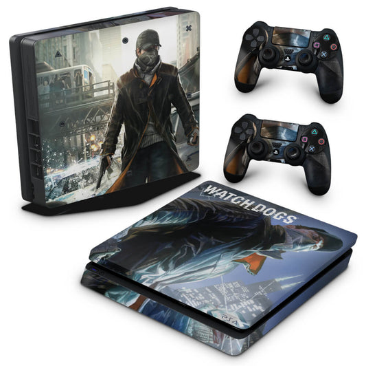 Skin Anti-Rage PS4 Slim - Watch Dogs
