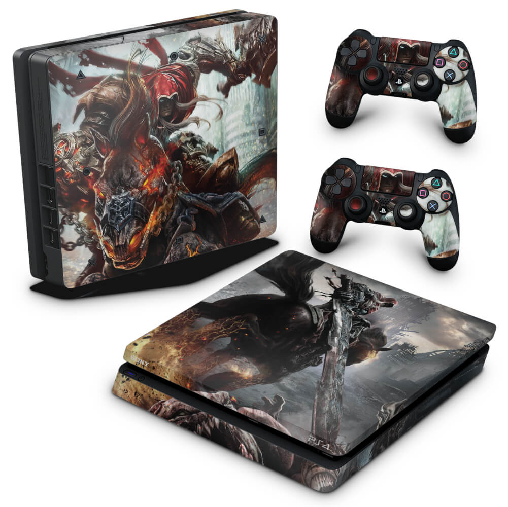 Skin Anti-Rage PS4 Slim - Darksiders - Wrath of War