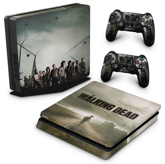 Skin Anti-Rage PS4 Slim - The Walking Dead
