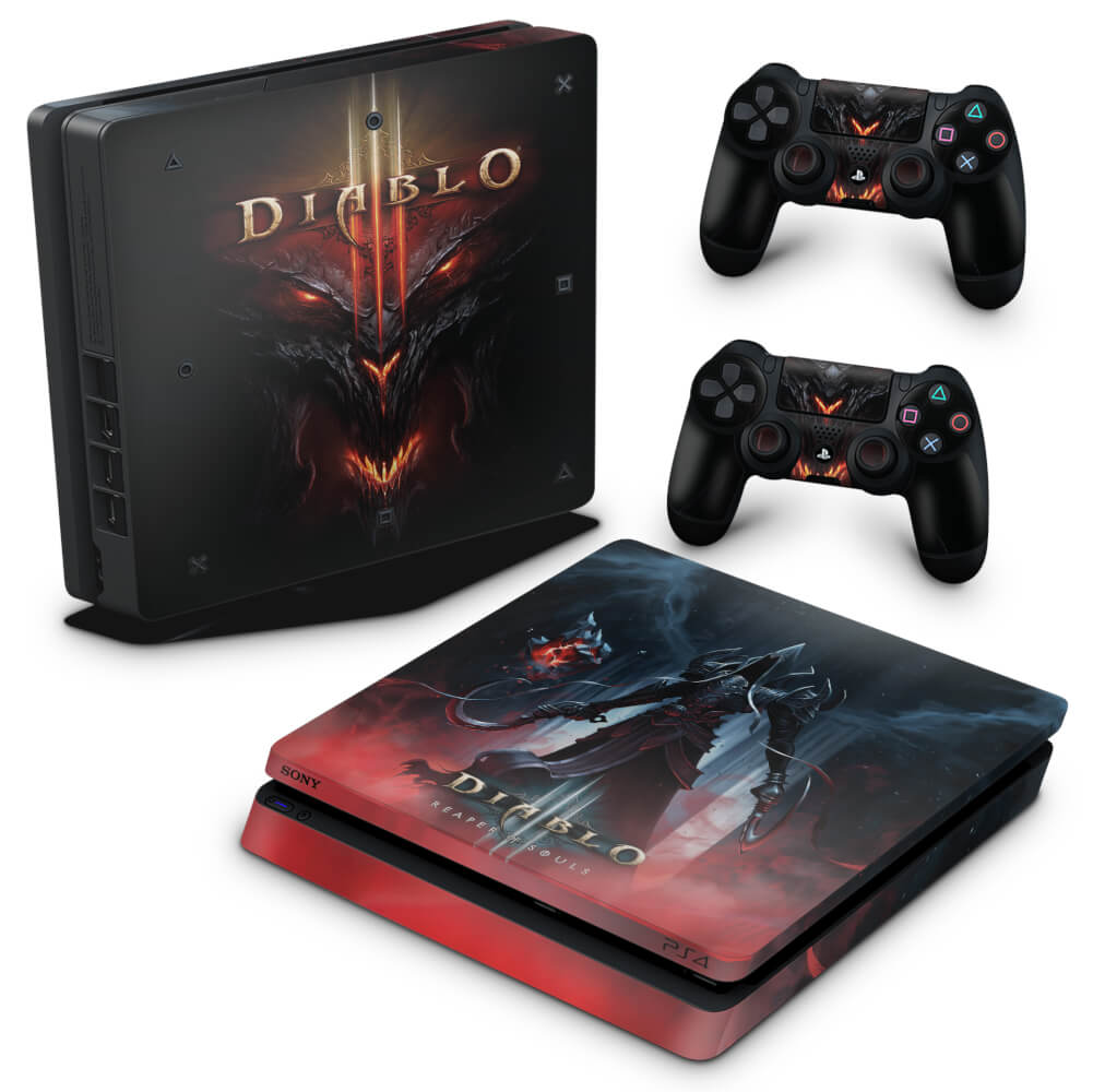 Skin Anti-Rage PS4 Slim - Diablo