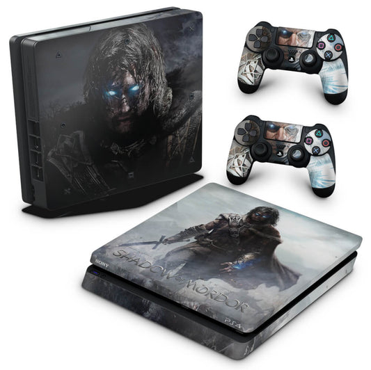 Skin Anti-Rage PS4 Slim - Middle Earth: Shadow of Mordor