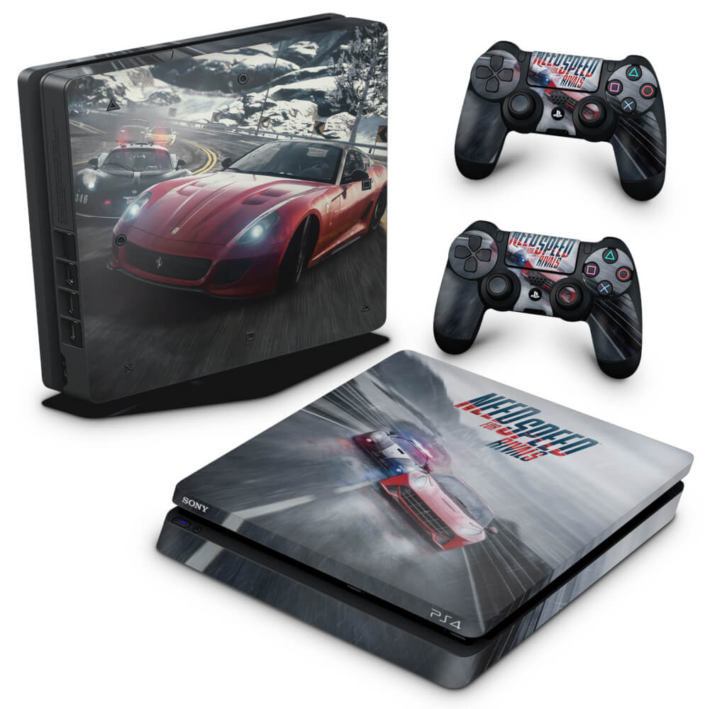 Skin Anti-Rage PS4 Slim - Need for Speed Rivals