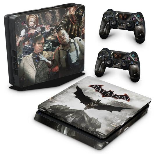 Skin Anti-Rage PS4 Slim - Batman Arkham Knight