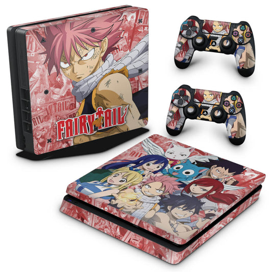 Skin Anti-Rage PS4 Slim - Fairy Tail