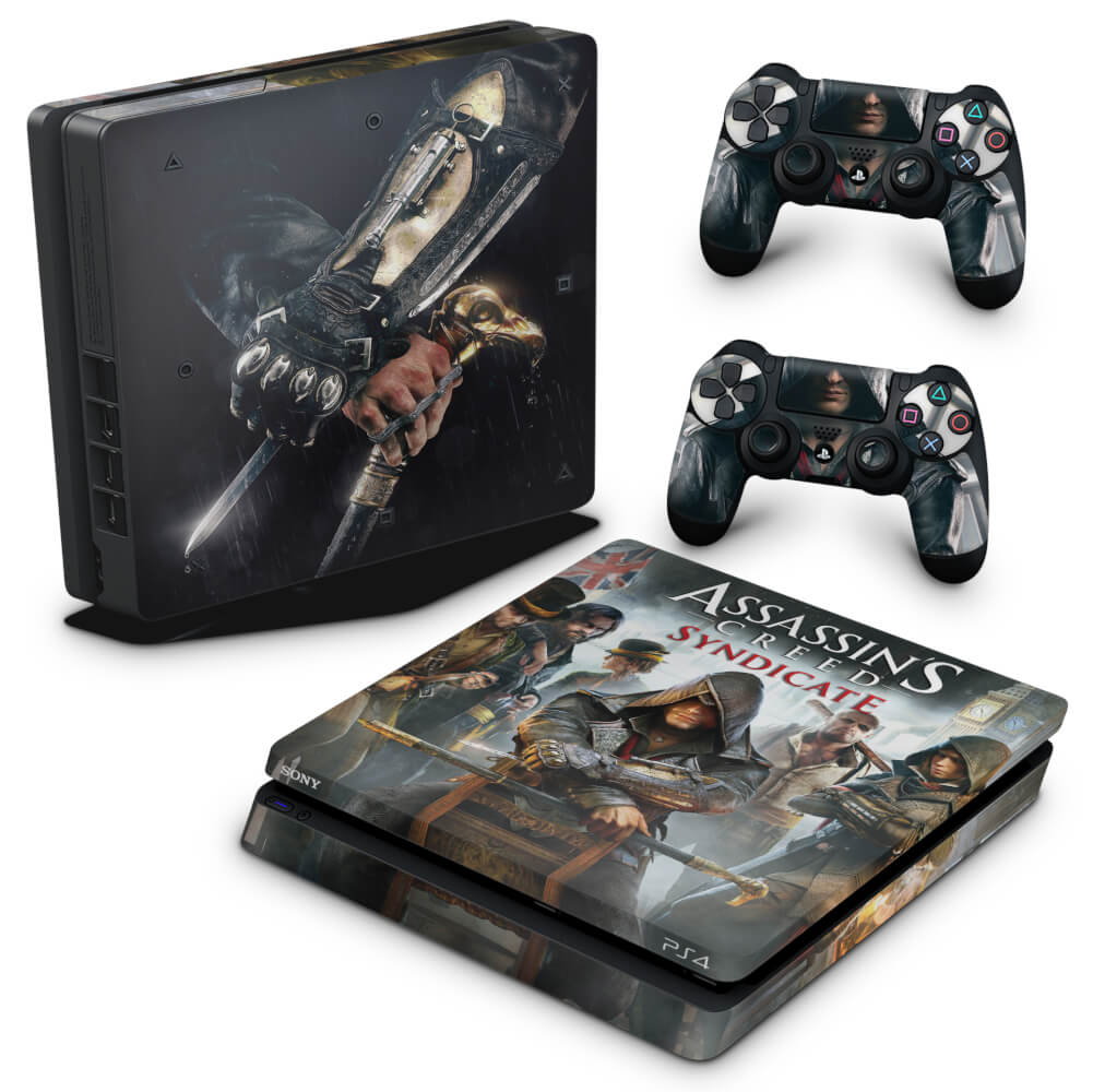 Skin Anti-Rage PS4 Slim - Assassin's Creed Syndicate
