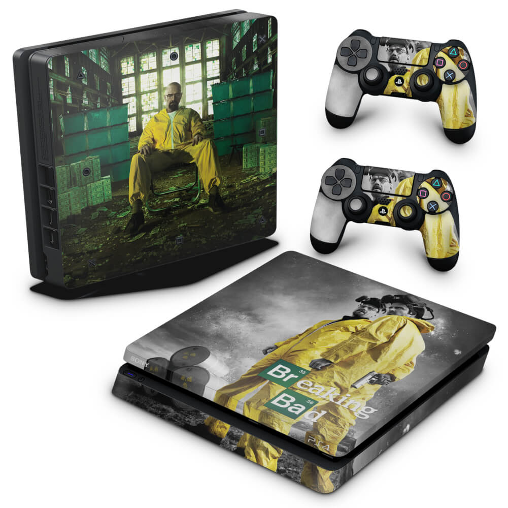 Skin Anti-Rage PS4 Slim - Breaking Bad