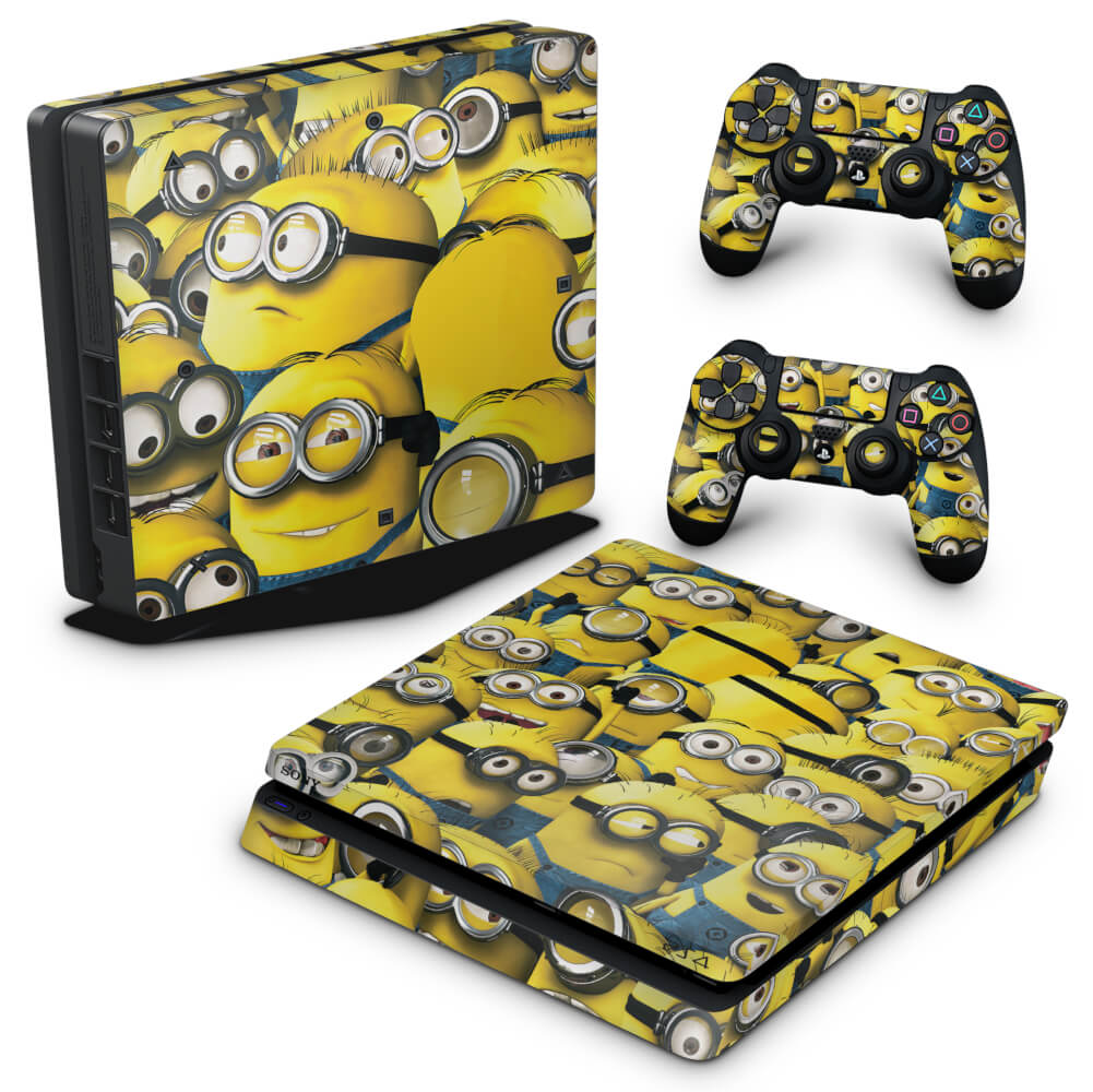 Skin Anti-Rage PS4 Slim - Minions