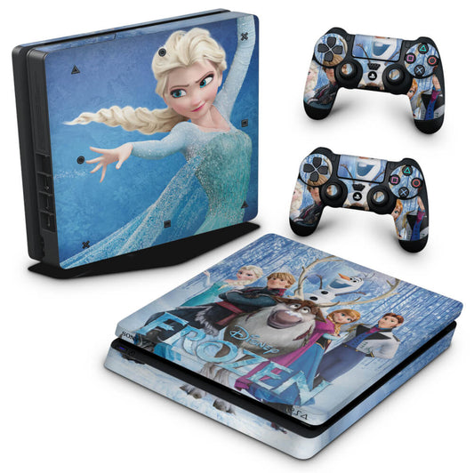 Skin Anti-Rage PS4 Slim - Frozen