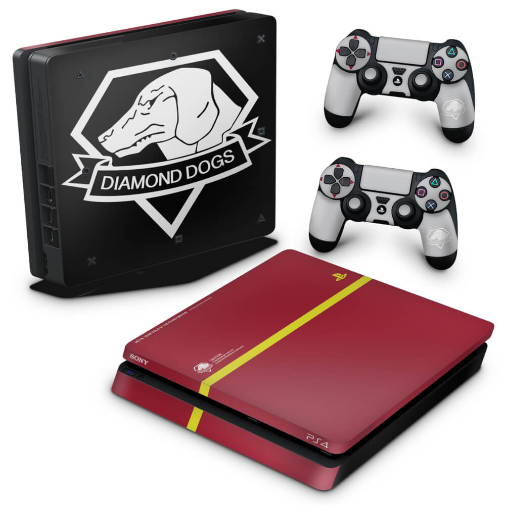 Skin Anti-Rage PS4 Slim - The Metal Gear Solid 5 Special Edition
