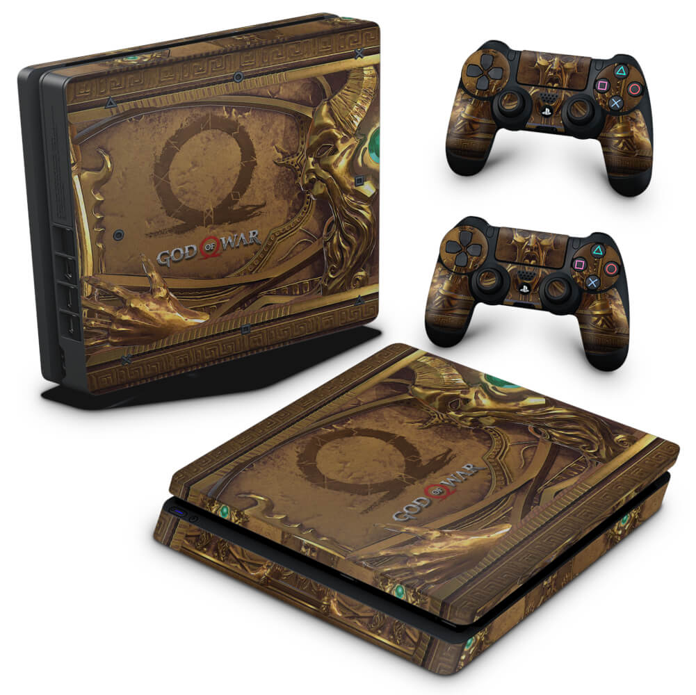Skin Anti-Rage PS4 Slim - Pandora's Box God Of War