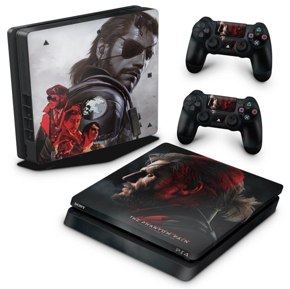 Skin Anti-Rage PS4 Slim - Metal Gear Solid 5: The Phantom Pain