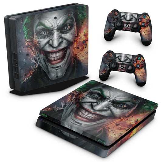 Skin Anti-Rage PS4 Slim - Coringa Joker