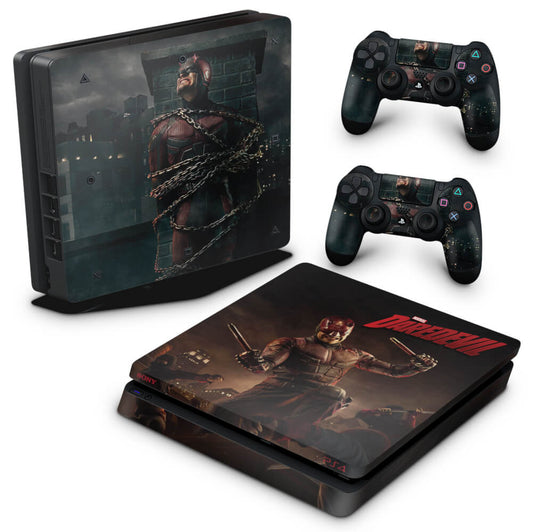 Skin Anti-Rage PS4 Slim - Daredevil Demolidor