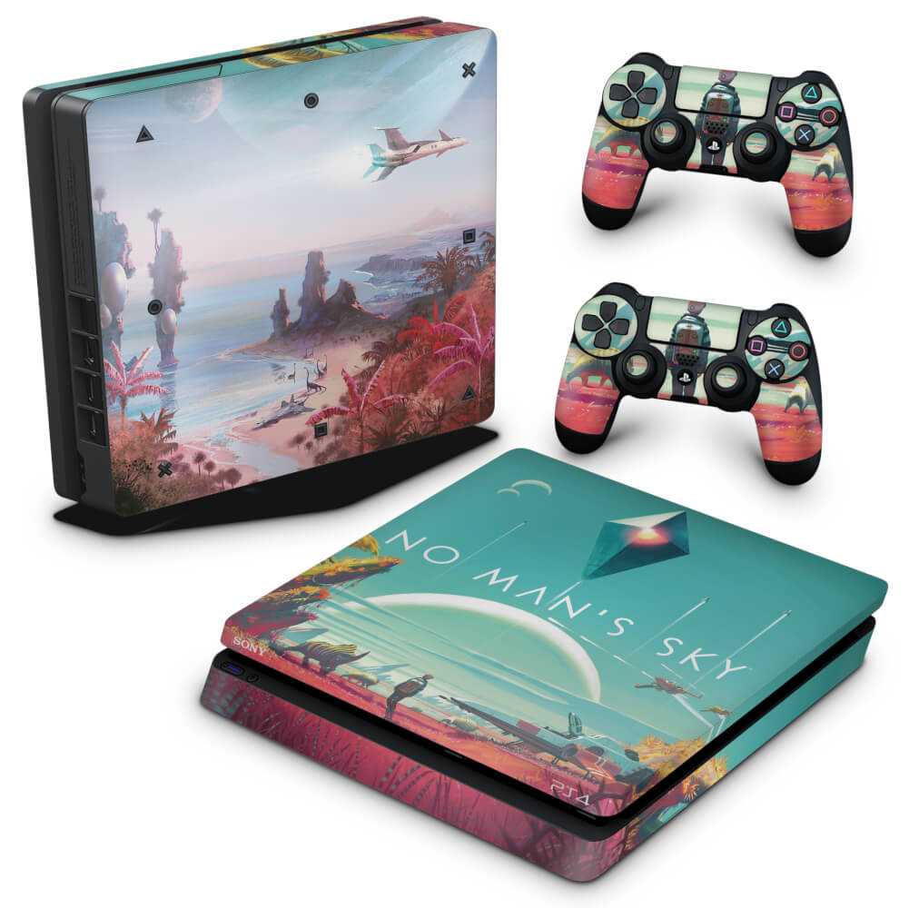 Skin Anti-Rage PS4 Slim - No Man's Sky