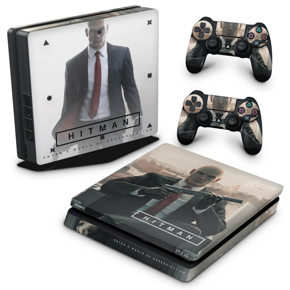 Skin Anti-Rage PS4 Slim - Hitman 2016