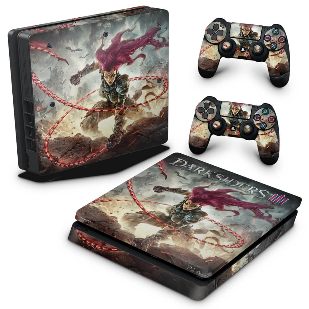 Skin Anti-Rage PS4 Slim - Darksiders 3