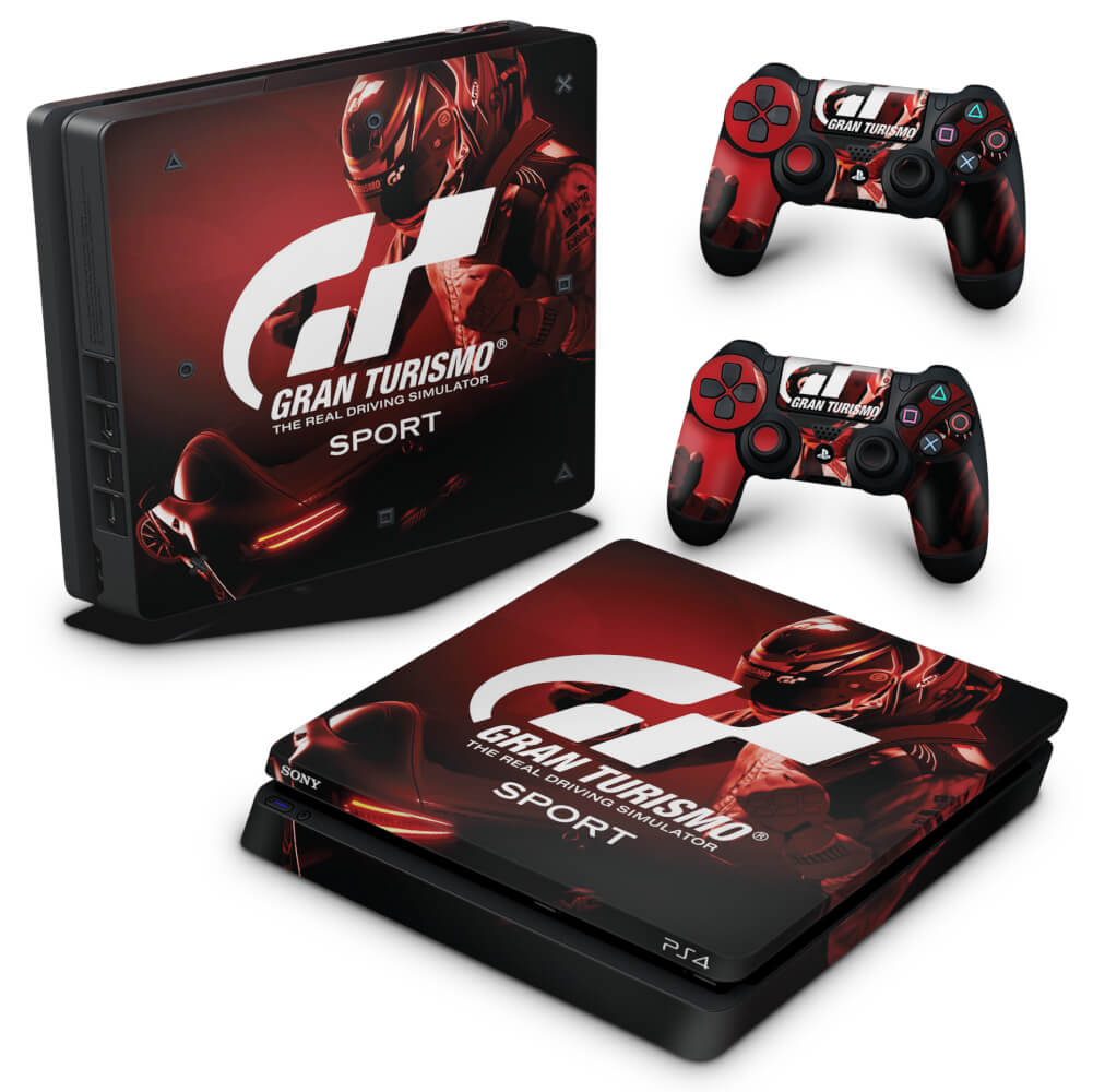 Skin Anti-Rage PS4 Slim - Gran Turismo
