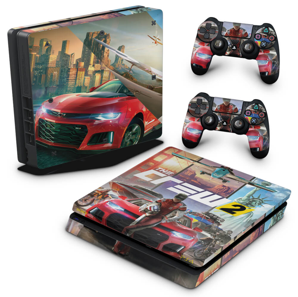 Skin Anti-Rage PS4 Slim - The Crew 2