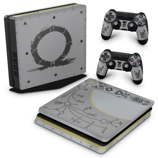 Skin Anti-Rage PS4 Slim - God Of War Limited Edition