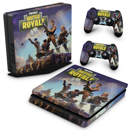 Skin Anti-Rage PS4 Slim - Fortnite Battle Royale