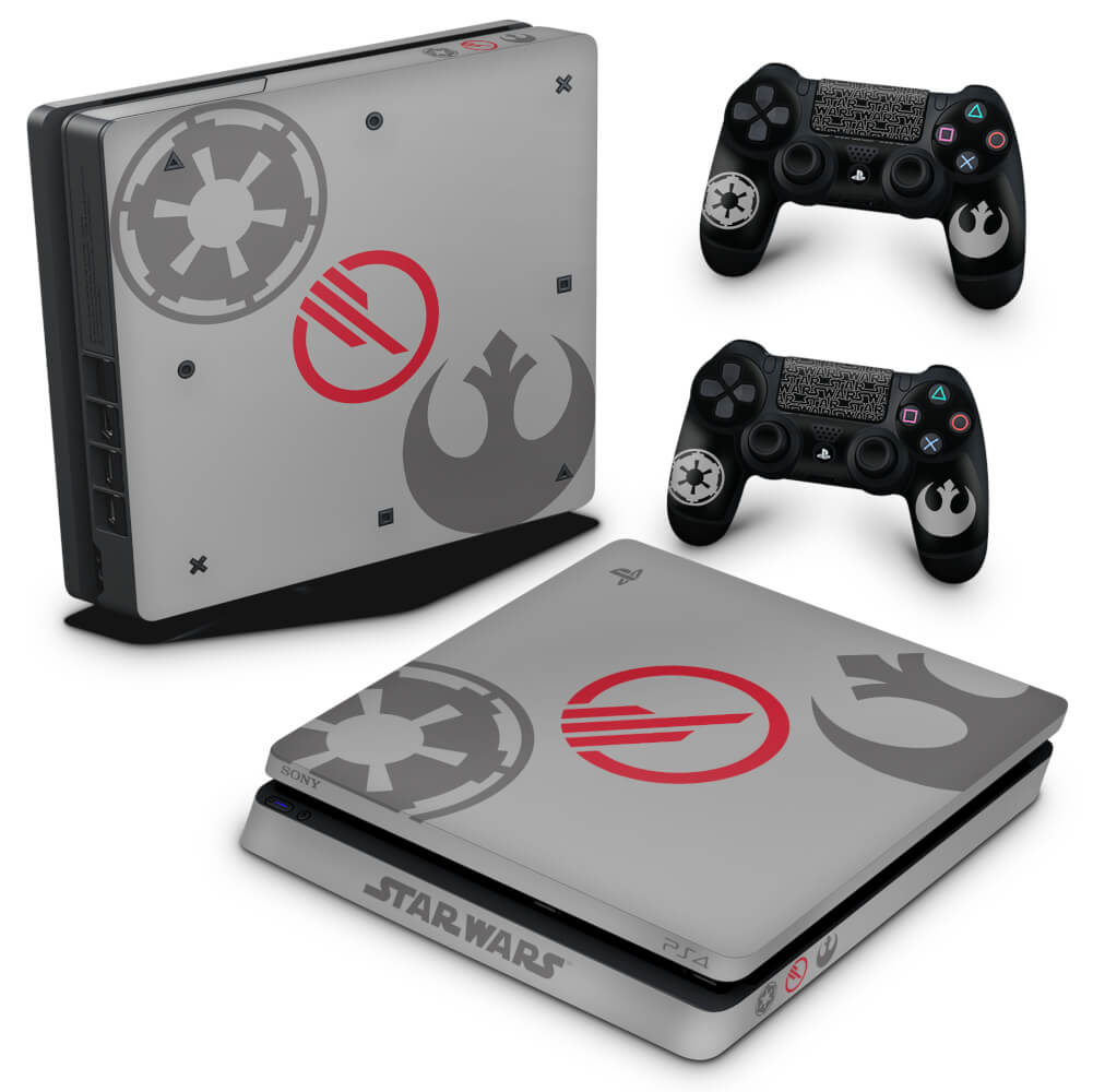 Skin Anti-Rage PS4 Slim - Star Wars Battlefront 2 Edition
