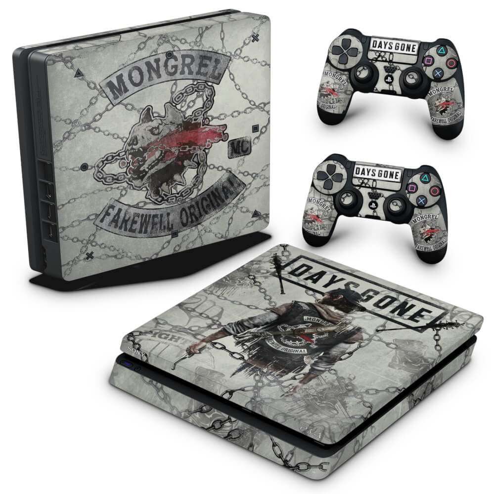 Skin Anti-Rage PS4 Slim - Days Gone