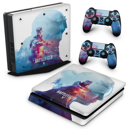 Skin Anti-Rage PS4 Slim - Battlefield V