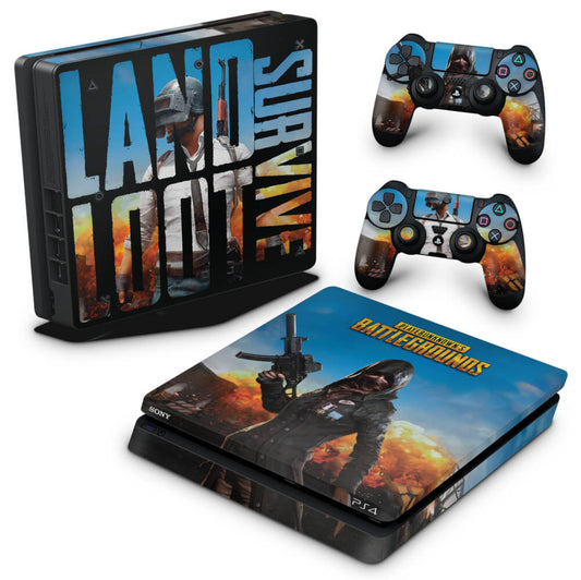 Skin Anti-Rage PS4 Slim - Players Unknown Battlegrounds PUBG