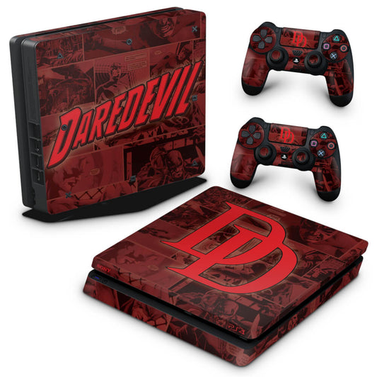 Skin Anti-Rage PS4 Slim - Daredevil Demolidor Comics