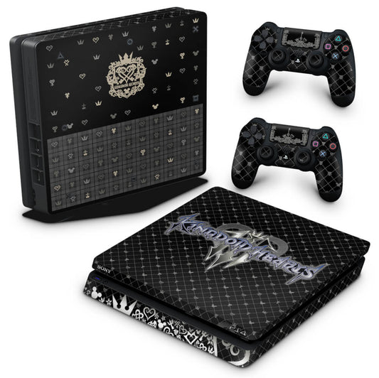 Skin Anti-Rage PS4 Slim - Kingdom Hearts 3 III