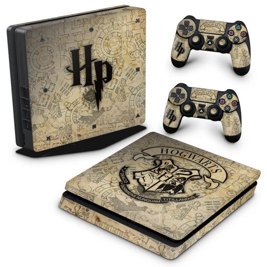 Skin Anti-Rage PS4 Slim - Harry Potter