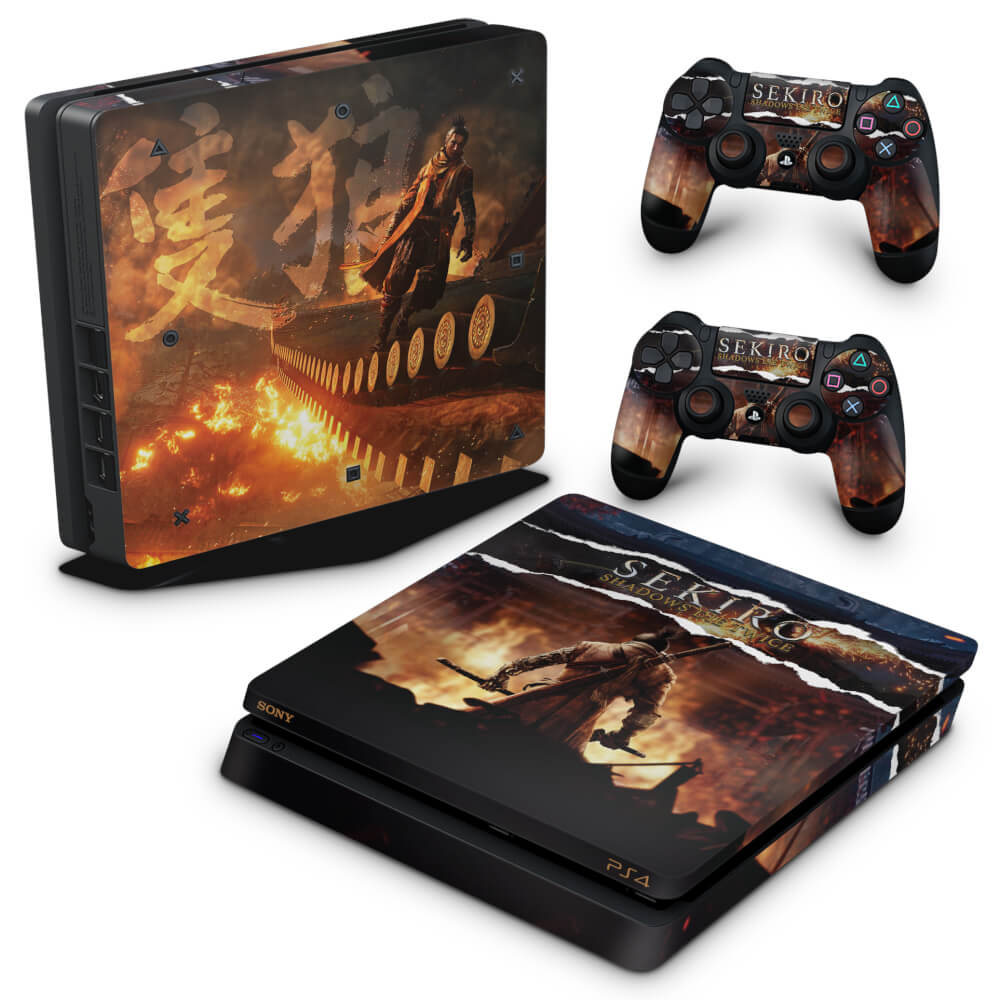 Skin Anti-Rage PS4 Slim - Sekiro