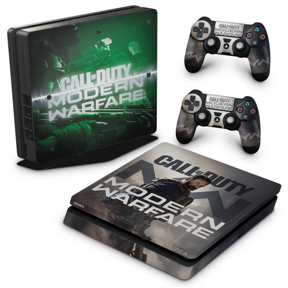 Skin Anti-Rage PS4 Slim - Call Of Duty Modern Warfare