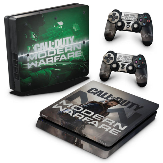 Skin Anti-Rage PS4 Slim - Call Of Duty Modern Warfare
