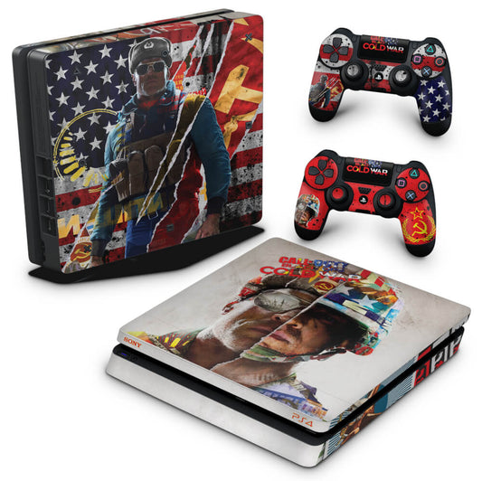 Skin Anti-Rage PS4 Slim - Call Of Duty Cold War