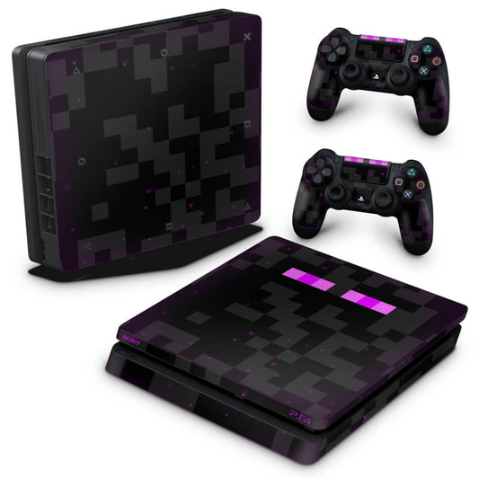 Skin Anti-Rage PS4 Slim - Minecraft Enderman