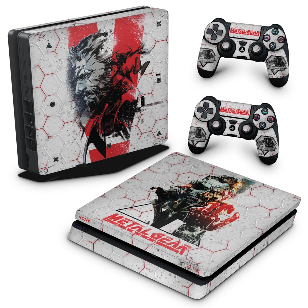 Skin Anti-Rage PS4 Slim - Metal Gear Solid