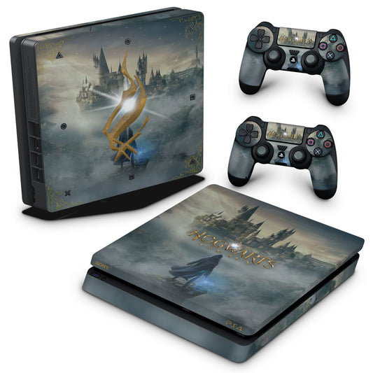 Skin Anti-Rage PS4 Slim - Hogwarts Legacy