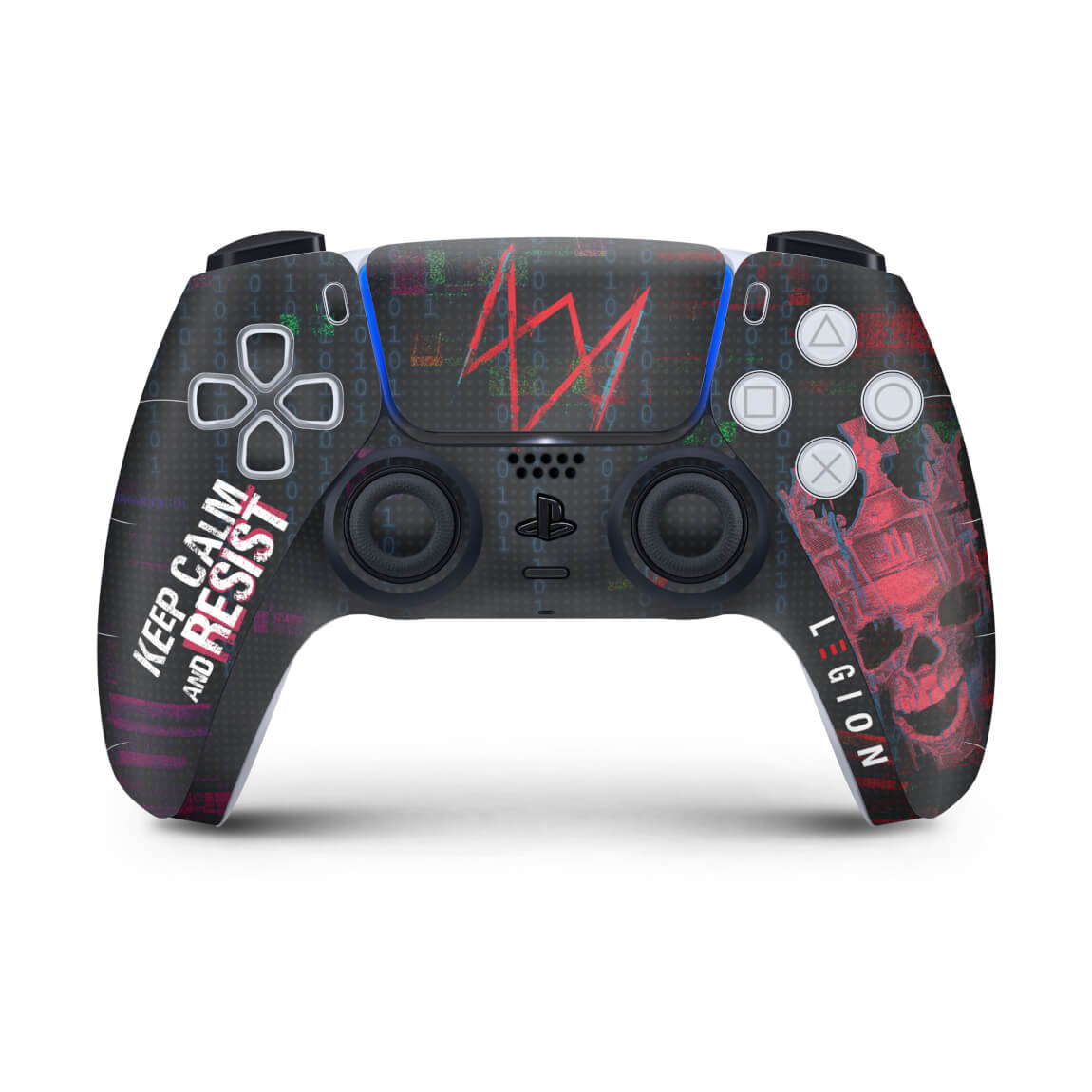 Skin Anti-Rage PS5 Controle - Watch Dogs Legion