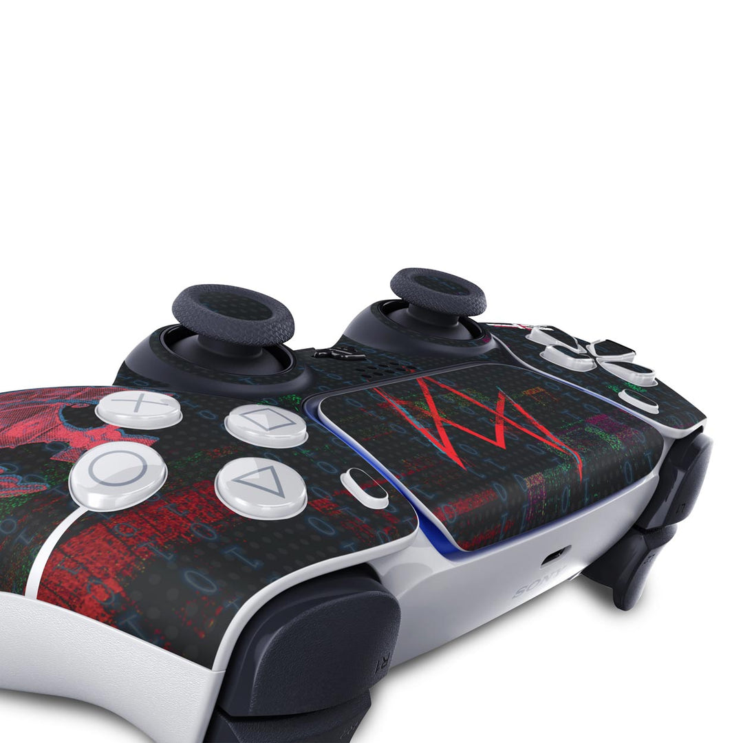 Skin Anti-Rage PS5 Controle - Watch Dogs Legion - Pop Arte Skins - foto 5