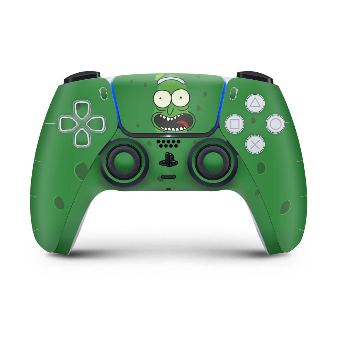 Skin Anti-Rage PS5 Controle - Pickle Rick And Morty
