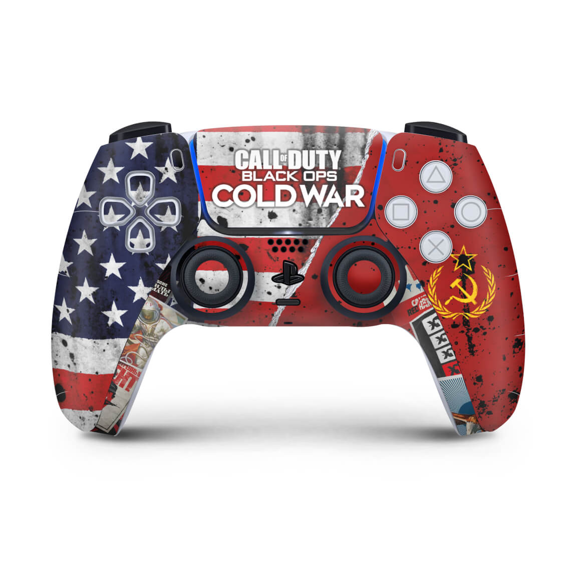Skin Anti-Rage PS5 Controle - Call Of Duty Cold War