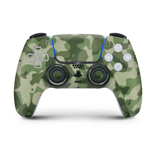 Skin Anti-Rage PS5 Controle - Camuflado Verde