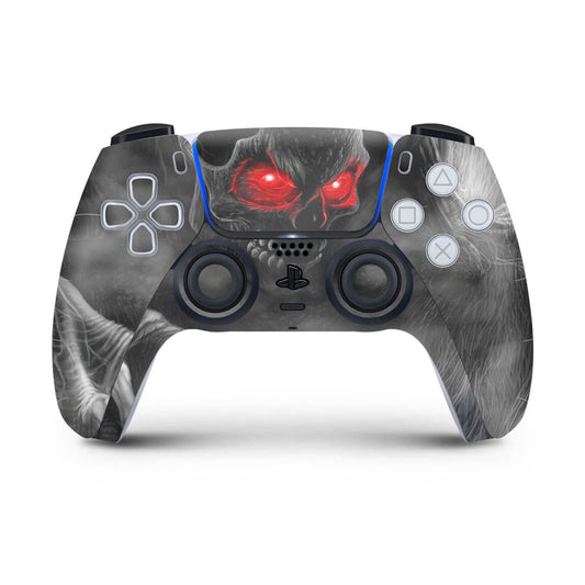Skin Anti-Rage PS5 Controle - Caveira Skull