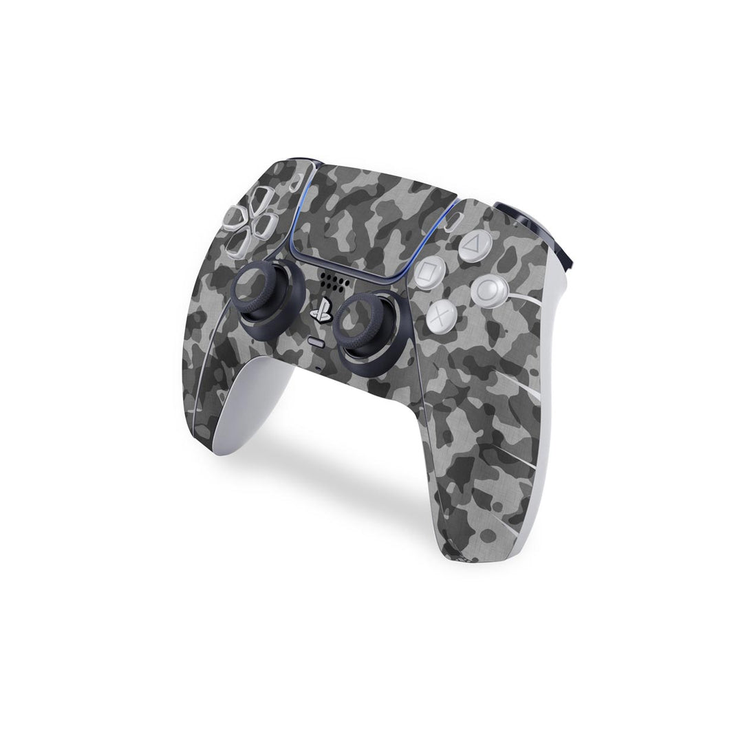 Skin Anti-Rage PS5 Controle - Camuflado Cinza - Pop Arte Skins - foto 3