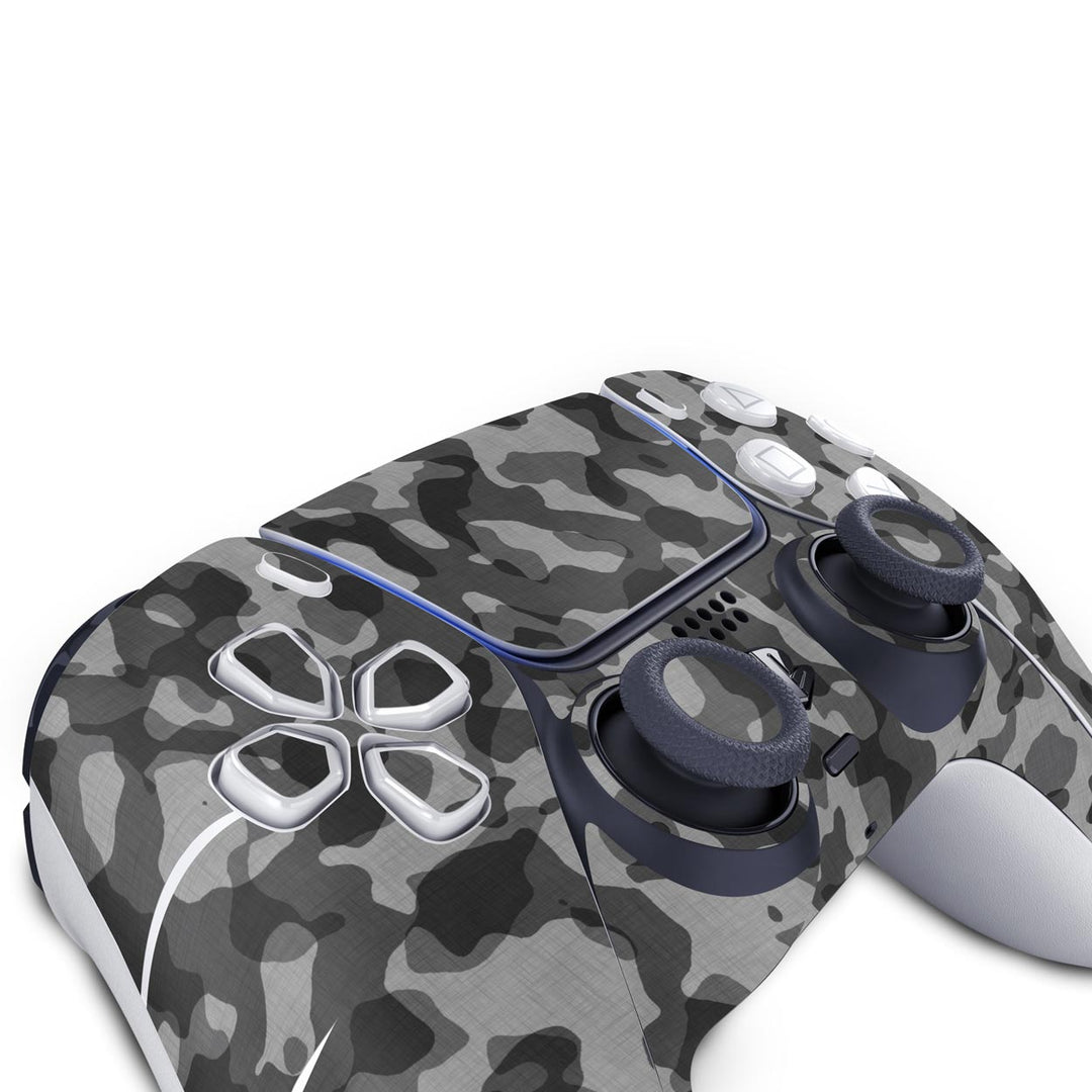 Skin Anti-Rage PS5 Controle - Camuflado Cinza - Pop Arte Skins - foto 4