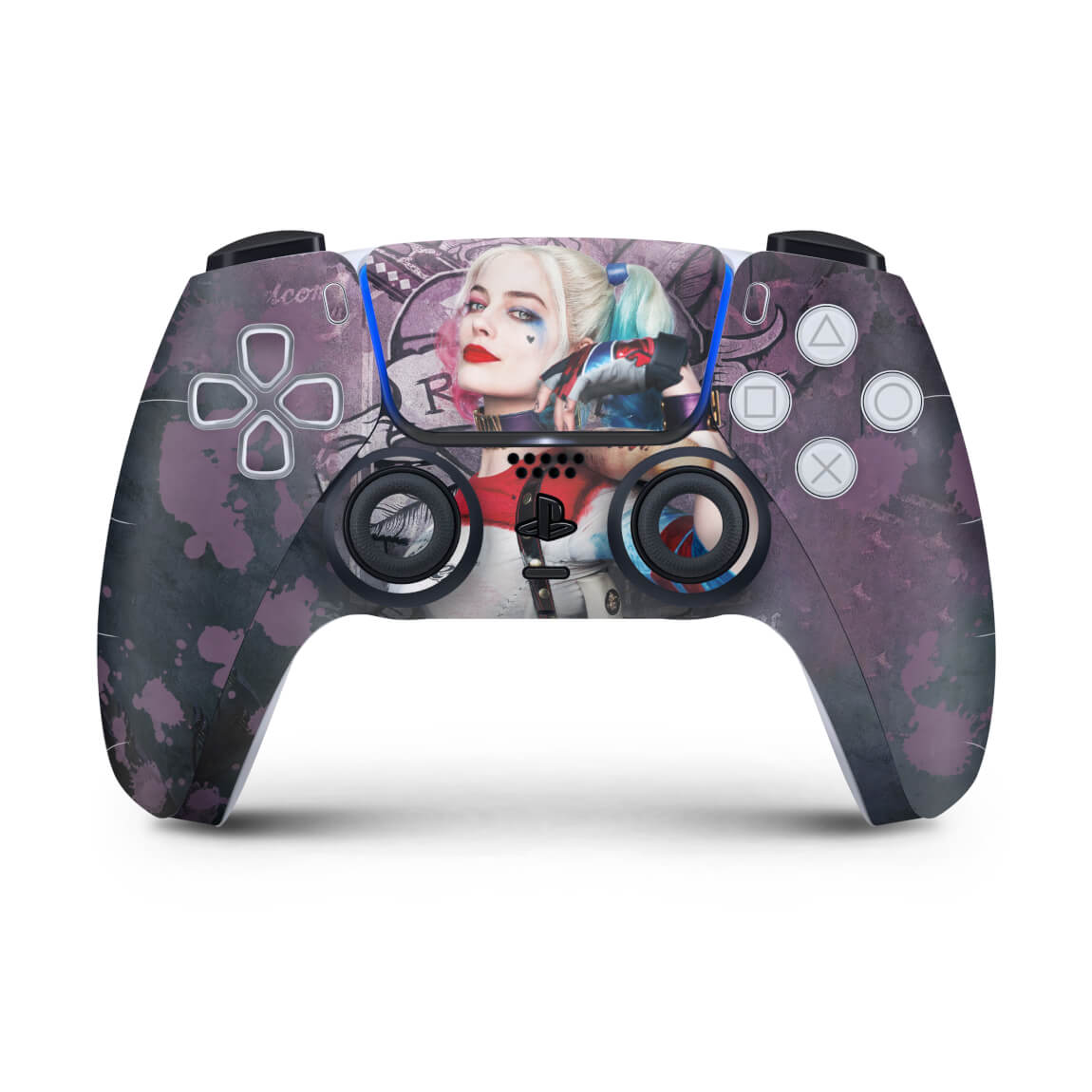 Skin Anti-Rage PS5 Controle - Arlequina Harley Quinn