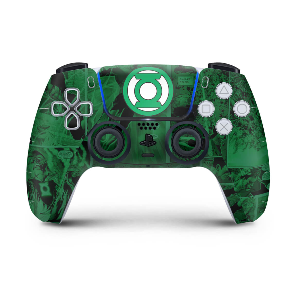 Skin Anti-Rage PS5 Controle - Lanterna Verde Comics